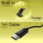 Zebronics Magboost 200 3-in-1 Wireless MagSafe Charger – 23W Fast Charging, Foreign Object Detection, LED Indicator, 1m Cable (Black) - Image 7