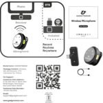 GADGETSWEAR Q8 Wireless Lavalier Microphone – Single Clip-On Mic with Noise Cancellation, Type-C & iOS Plug-and-Play - Image 2