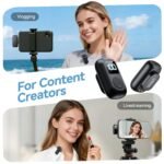 occiam QY88 Wireless Lavalier Microphone – Dual Mic Set with AI Noise Cancellation, 54H Charging Case, USB-C & Lightning Receivers - Image 9