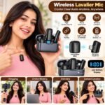Eyetech J13 Dual Wireless Lavalier Microphone – Clip-On Mic with Charging Case for Camera & Smartphone, USB Type-C - Image 7
