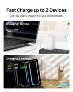 Purchase Belkin 65W (45W+20W) USB -C GaN Charger | Quick Charging PD | Gan Expertise for Samsung Galaxy S25, Apple iPhone 17, Air, Professional, Professional Max, iPad, MacBook & Extra | 2 Years Guarantee | White - Finest Worth India | AskMeFlash - Image 3