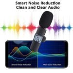 K9 Dual Wireless Microphone – Mini Clip-On Lavalier Mic with Type-C Receiver for Phones, Vlogging & Online Classes - Image 6