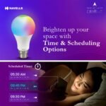 Purchase Havells Glamax 9W B22 WiFi LED Good Bulb with Music Sync Perform, Appropriate with Amazon Alexa and Google Assistant (16M Colors) - Finest Value India | AskMeFlash - Image 6