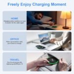 Purchase Pixel 9 Professional Wi-fi Charger, Quick Wi-fi Charging Pad for Google Pixel 9a/9 Professional/9Pro XL/9Pro Fold/8/8Pro/7/7Pro/6/6 Professional/5, Wi-fi Charger Android for Samsung S25 Extremely/Z Flip6/ Fold 6, iPhone 16 - Greatest Value India | AskMeFlash - Image 5