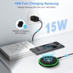 Purchase Pixel 9 Professional Wi-fi Charger, Quick Wi-fi Charging Pad for Google Pixel 9a/9 Professional/9Pro XL/9Pro Fold/8/8Pro/7/7Pro/6/6 Professional/5, Wi-fi Charger Android for Samsung S25 Extremely/Z Flip6/ Fold 6, iPhone 16 – Greatest Value India | AskMeFlash