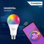 Purchase Crompton Immensa 9W Bluetooth Good LED Bulb B22 | 16M Colors, Pack of 1 - Greatest Worth India | AskMeFlash - Image 4