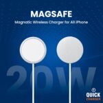 Purchase IEVO 15W Magnetic Wi-fi Charger with Secure and Quick Charging Pad for iPhone 15/14/13/12 Professional/Professional Max/Plus/Mini, AirPods 3/2/Professional, Twin Ports, LED Indicator, Quick Magnet Alignment, Moveable - Greatest Worth India | AskMeFlash - Image 5