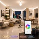 Zeswin 9W B22 Wi-Fi Smart LED Bulb – 16M Colours, Music Sync, Alexa & Google Assistant (Pack of 1) - Image 3