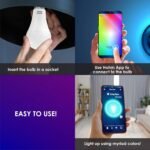 Purchase Polycab Hohm RGB Good Bulb 9 Watt Wi-Fi Enabled App Management LED Appropriate with Amazon Alexa and Google Assistant (16 Million Colours, Heat & Cool White, 1 Piece) - Finest Value India | AskMeFlash - Image 8