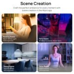Purchase wipro 9W Bluetooth Enabled Good Bulb B22 | 16 million Colors | White Tunable (Heat, Impartial & Cool White) | Dimmable | App-Management | Music Sync | Schedule & Scenes | Pack of 1 - Finest Value India | AskMeFlash - Image 7