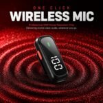 Purchase Primate S50 Magnetic Wi-fi Lavalier Microphone for Android & iPhone, 3-Degree Noise Cancellation, 52H Battery with Charging Case, Clip-On Mic for YouTube, Vlogging & Interviews - Greatest Worth India | AskMeFlash - Image 6